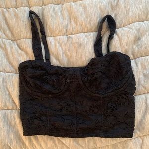 Garage lace top